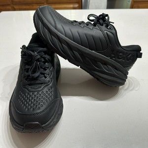 NEW Hoka One One 1110521/BBLC BONDI SR-Black Running Shoes For Women Size 9